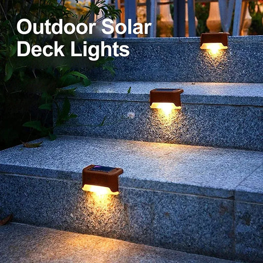 Waterproof LED Solar Step Lamp