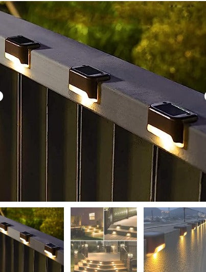 Waterproof LED Solar Step Lamp