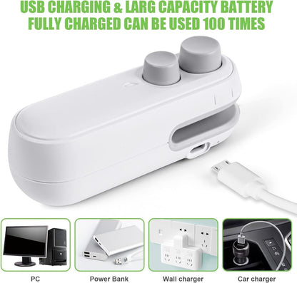 2-In-1 Cutter & Sealer With USB Cable