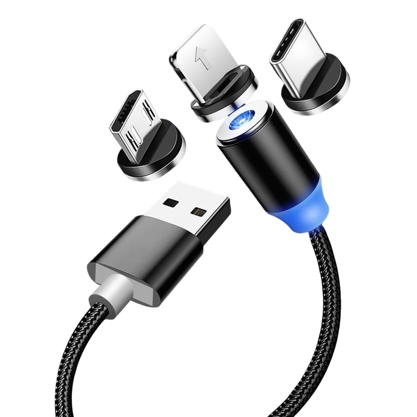 3-in-1 Magnetic Fast Charging Cable